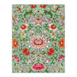 "Artery8 Owen Jones Colorful Chinese Floral Pattern Wall Art Print - Size: W12"" x H16""" - thumbnail 1