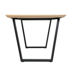 Home Garden Direct ATLAS - Oak-effect Dining Table - 6 seats - 160x90cm in Light Oak - Size: 160x90 cm - thumbnail 5
