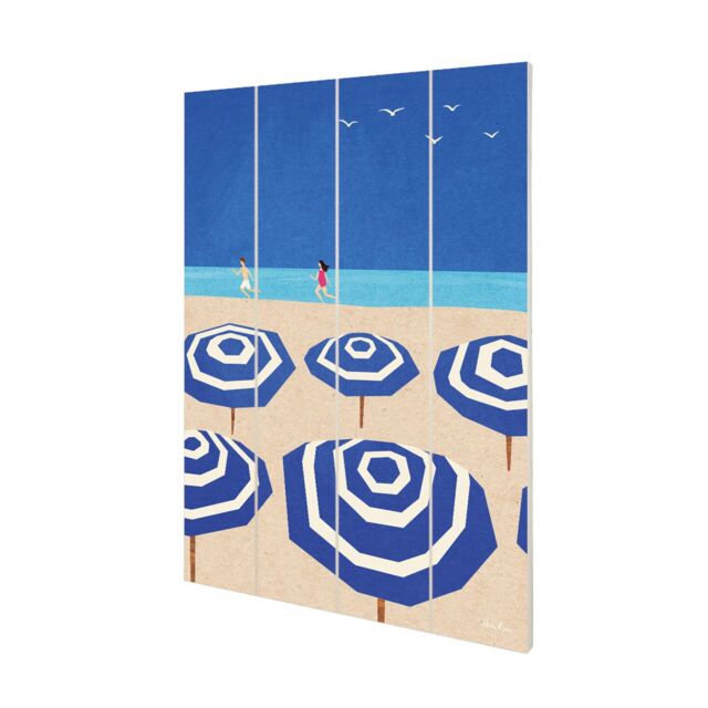 Henry Rivers Parasols Plaque in Bright Blue - image 1