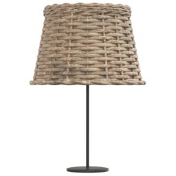 Berkfield Home Lamp Shade Brown √ò25x17 cm Wicker - Size: 25x17 cm - thumbnail 4