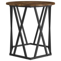 Berkfield Home Side Tables 2 pcs Smoked Oak Engineered Wood in Brown - thumbnail 6