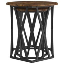 Berkfield Home Side Tables 2 pcs Smoked Oak Engineered Wood in Brown - thumbnail 5