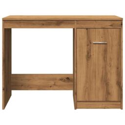 Berkfield Home Desk Artisan Oak 100x50x76 cm Engineered Wood in Brown - Size: 100 x 50 x 76 cm - thumbnail 5