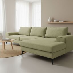 Abakus Direct Venice Corner Right Sofa with Deep Seats & Extra-wide Padded Arms in Olive - thumbnail 9