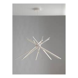 Netlighting SHANGHAI LED Pendant Ceiling Light White 2860lm 4000K 113x51.5cm - Size: 113x51.5 cm - thumbnail 2