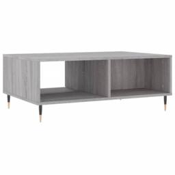 Berkfield Home Decorative Coffee Table Grey Sonoma 90x60x35 cm Engineered Wood - Size: 90 x 60 x 35 cm - thumbnail 8