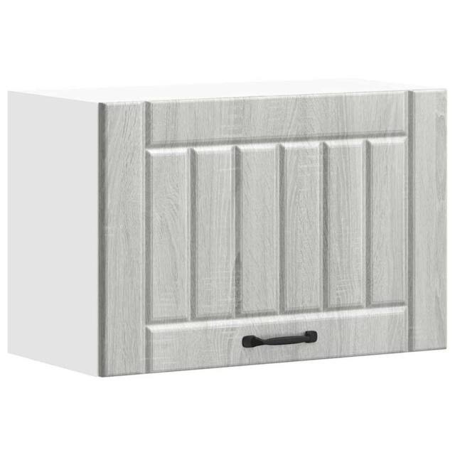 Berkfield Home Kitchen Wall Cabinet Lucca Grey Sonoma Engineered Wood - image 1