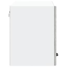 Berkfield Home Kitchen Wall Cabinet Lucca Grey Sonoma Engineered Wood - thumbnail 6