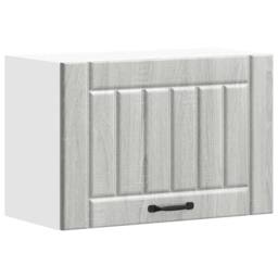 Berkfield Home Kitchen Wall Cabinet Lucca Grey Sonoma Engineered Wood - thumbnail 1