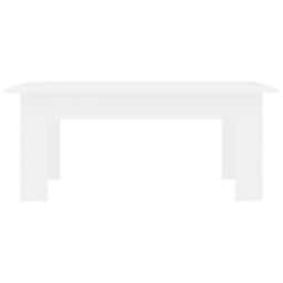 Berkfield Home Coffee Table White 100x60x42 cm Engineered Wood - Size: 100 x 60 x 42 cm - thumbnail 4