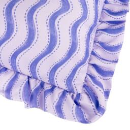 Furn Summer Solstice Wiggly Stripe Outdoor Cushion in Violet - Size: 30 cm x 50 cm - thumbnail 4