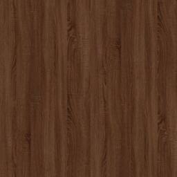 Berkfield Home Coffee Table Brown Oak 100x50x35 cm Engineered Wood - Size: 100 x 50 x 35 cm - thumbnail 7
