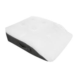 Lavio Leg Elevation Pillow Momory Foam Wedge Knee Hip Lower Back Pain Relief in White - thumbnail 1