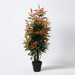 Tradala Trees Lush Artificial Tree Ficus with Real Wood Trunk in Dark Green - Size: 4ft - thumbnail 2