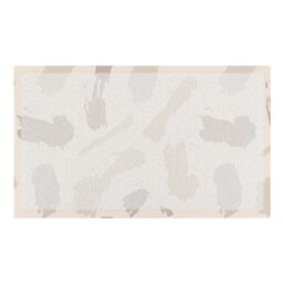 Artsy Mats Neutral Paint Splash Indoor Outdoor Doormat (70 x 40cm) in Beige - Size: 40 cm x 70 cm - thumbnail 2
