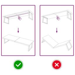 Berkfield Home Table Top Dark Grey 180x50x(2-6) cm Treated Solid Wood Live Edge in Brown - thumbnail 5