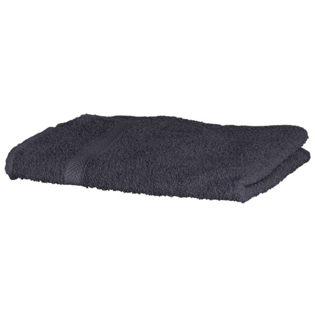 Towel City Luxury Range 550 GSM - Hand Towel (50 X 90 CM) in Dark Grey - Size: 50 X 90 CM