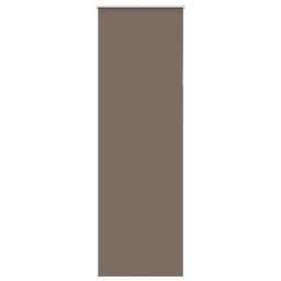 Berkfield Home Roller Blind Blackout Coffee 80x230 cm Fabric Width 75.7 cm Polyester in Brown