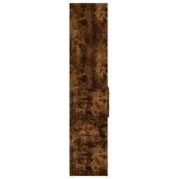 Berkfield Home Highboard Smoked Oak 45x42.5x185 cm Engineered Wood in Brown - thumbnail 5