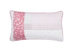 Helena Springfield 'Eloise/ Ashley' Cushion in Dark Pink - Size: 30 cm x 50 cm