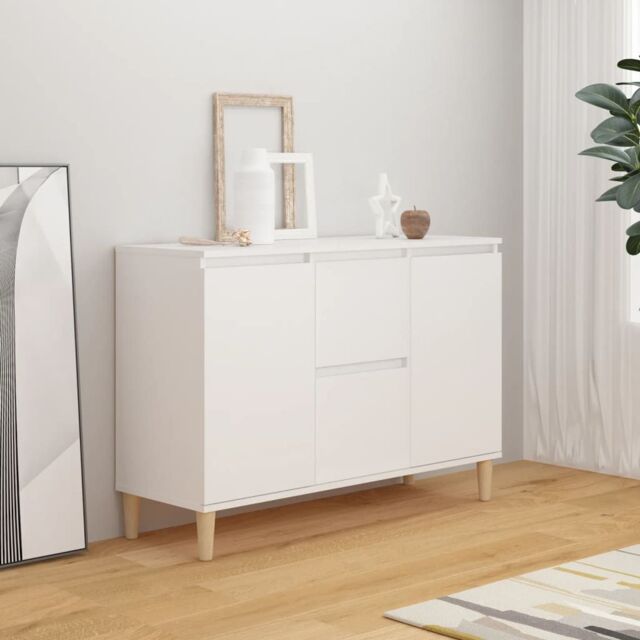 Berkfield Home Sideboard White 103.5x35x70 cm Engineered Wood - image 1