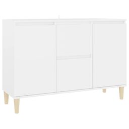 Berkfield Home Sideboard White 103.5x35x70 cm Engineered Wood - thumbnail 2