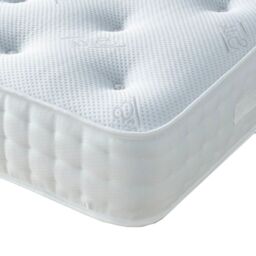 Divan Bed Direct Silk 2000 Pocket Sprung Mattress in White - Size: King - thumbnail 2