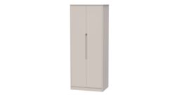 Ready Assembled 2 U Bristol 2 Door Wardrobe (Ready Assembled) in Taupe - thumbnail 3