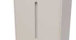 Ready Assembled 2 U Bristol 2 Door Wardrobe (Ready Assembled) in Taupe - thumbnail 4