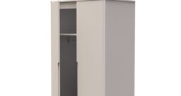 Ready Assembled 2 U Bristol 2 Door Wardrobe (Ready Assembled) in Taupe - thumbnail 5
