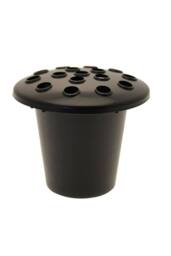 KDMD Black Grave Vase 10cm 10 Pack Vase design for everyday use - thumbnail 1