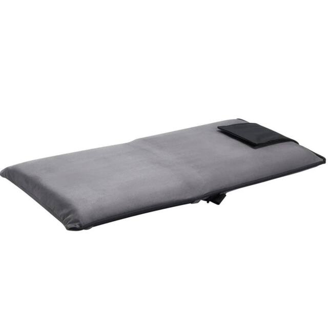 SPETLEK Floor Chair with Back Support Folding Floor Chair in Grey - image 1