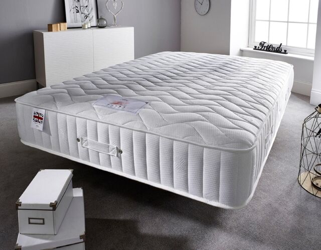 Somnior Washington 3000 Hybrid 5 Layer Memory Mattress 9 Zone Support in White - Size: Small Double - image 1