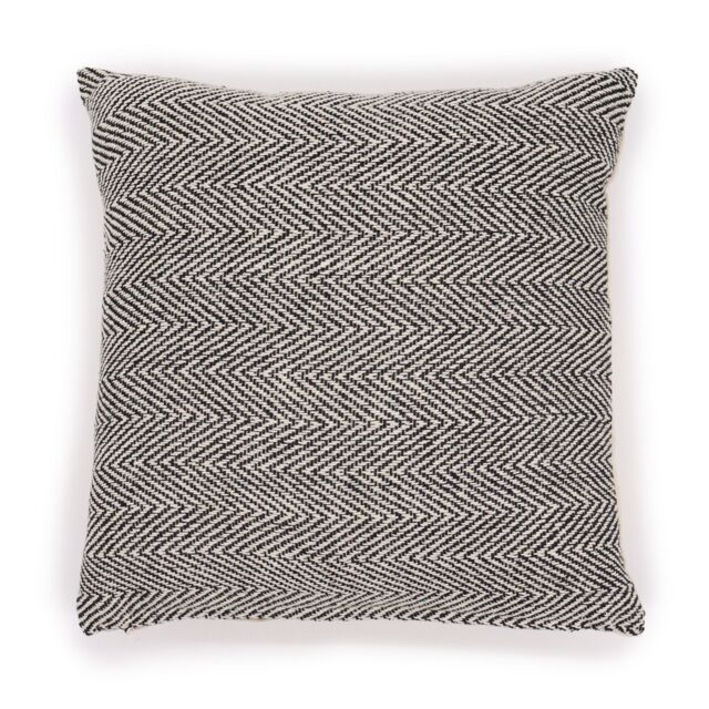 KDMD Classic Cushion Cover - Herringbone Fine Grey - 40x40cm - Size: 40x40 cm - image 1