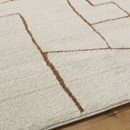 Livabliss Freud-Modern Ivory Brown High Pile Living Dining Bedroom Rug - Size: 200 cm x 275 cm - thumbnail 7