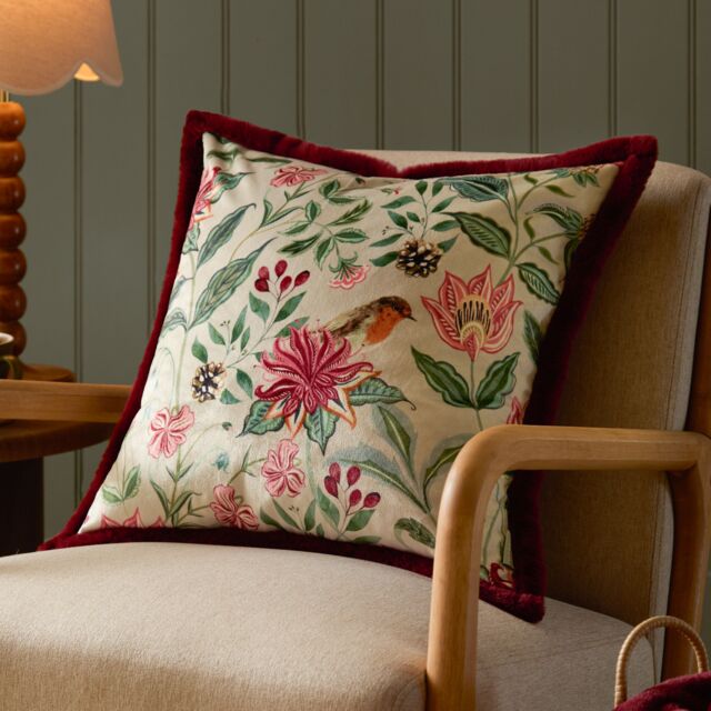 Wylder Beatrice Floral Cushion - Size: 50 cm x 50 cm - image 1