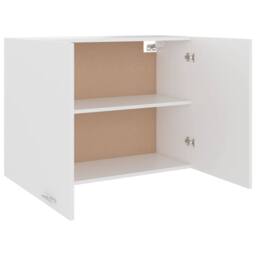 Berkfield Home Hanging Cabinet White 80x31x60 cm Engineered Wood - Size: 80 x 31 x 60 cm - thumbnail 5