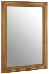 Orsina Stunning Gold Finish Wall Mirror, Decorative Functional Hallway Mirror For Livingroom, Elegant Modern Mirror - thumbnail 2