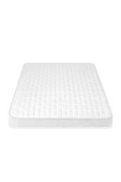 Comfortable Quilted Foam Spring Mattress in White - Size: Single - thumbnail 8