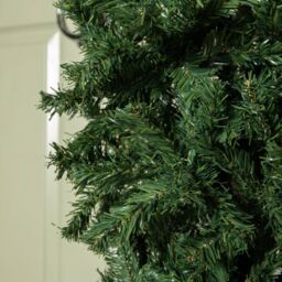 Samuel Alexander 8ft (2.52m) Slimline Single Door Artificial Christmas Tree Arch in Green with 2000 Tips - thumbnail 6