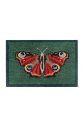 My Mat Washable Nylon Butterfly Indoor Mat - Size: 50 cm x 75 cm - thumbnail 1