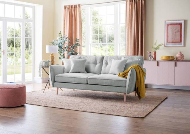 The Great Sofa Company Ailis Large Sofa Faro Ashen in Light Grey - image 1