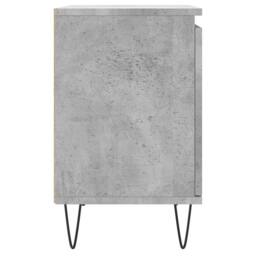 Berkfield Home Bedside Cabinets 2 pcs Concrete Grey 40x30x50 cm Engineered Wood - Size: 40 x 30 x 50 cm - thumbnail 7