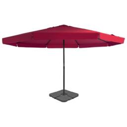 Berkfield Home Outdoor Umbrella with Portable Base Red