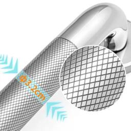 NESTLUNE Handle Steel Shower Toilet Hand Rail 30cm in Silver - thumbnail 5