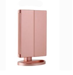 Leaper Led Makeup Mirror With 22 LED Lights in Rose Gold - thumbnail 4