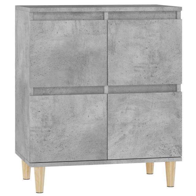 Berkfield Home Sideboard Concrete Grey 60x35x70 cm Engineered Wood - Size: 60 x 35 x 70 cm - image 1