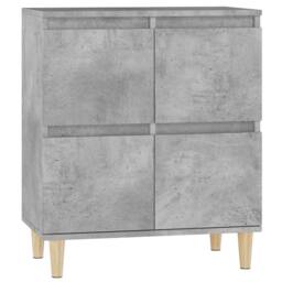 Berkfield Home Sideboard Concrete Grey 60x35x70 cm Engineered Wood - Size: 60 x 35 x 70 cm - thumbnail 1