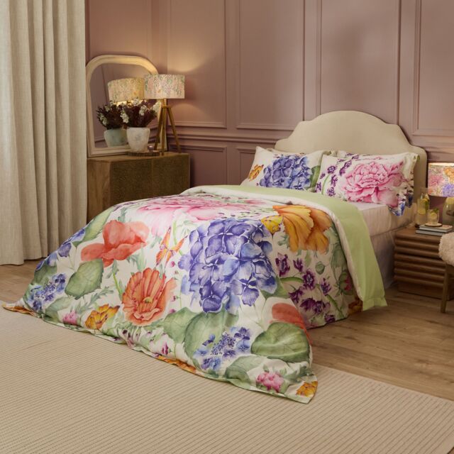 Voyage Maison Idalia Oxford Edge 100% Cotton Duvet Cover Set - Size: Double - image 1