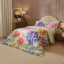 Voyage Maison Idalia Oxford Edge 100% Cotton Duvet Cover Set - Size: Double - thumbnail 1